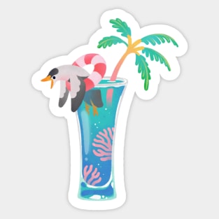 Summer cocktail2 Sticker